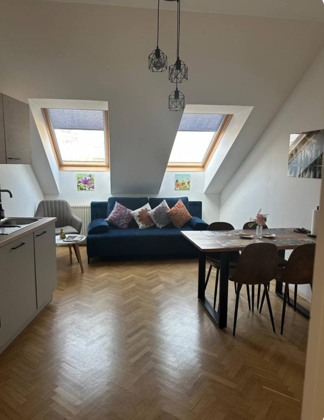 Apartament Klimatisiertes Dachgeschoss In Zentrum Wiens Viena