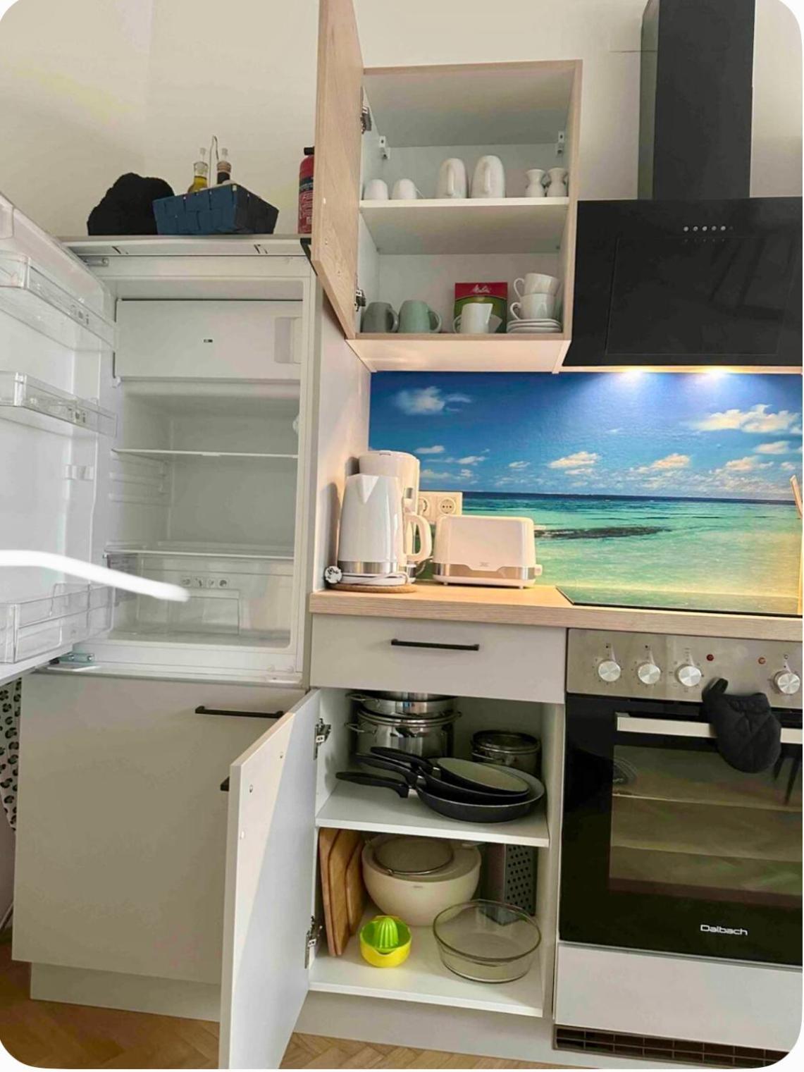 Klimatisiertes Dachgeschoss In Zentrum Wiens Apartament Viena